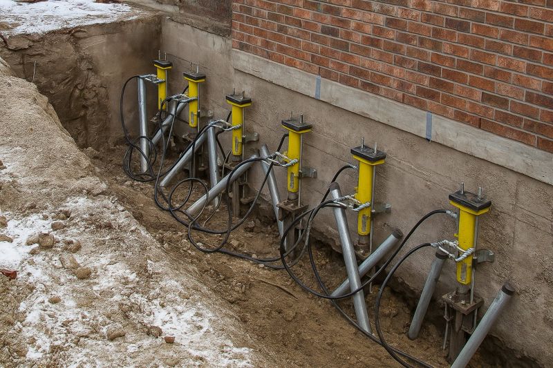 Helical Piers Installation