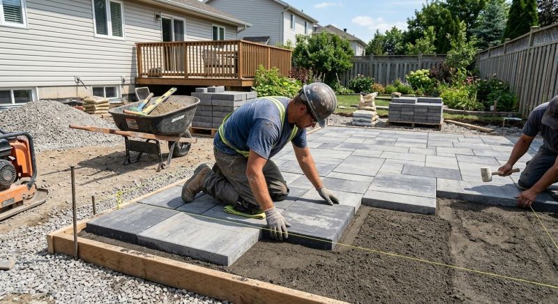 Patio Pavers Construction in Norwalk, CT