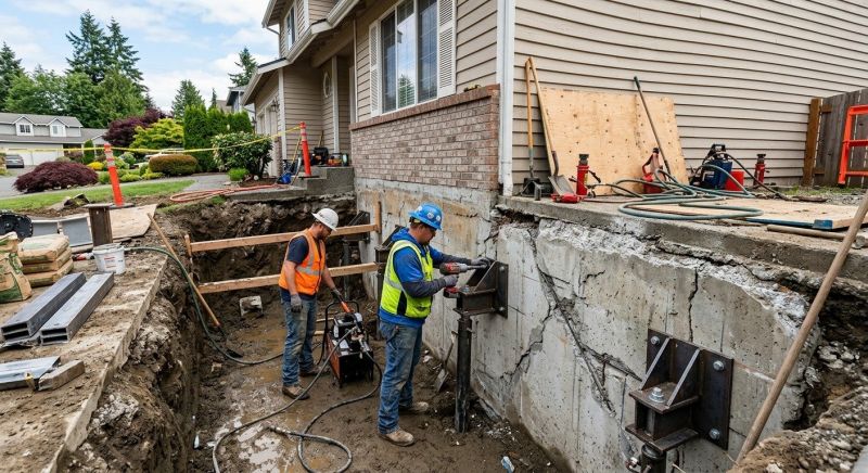 Concrete Foundation Installation Service